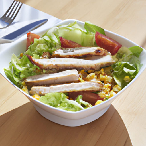 Grekisk kycklingsallad