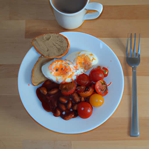Köttfärsfrukost med ägg