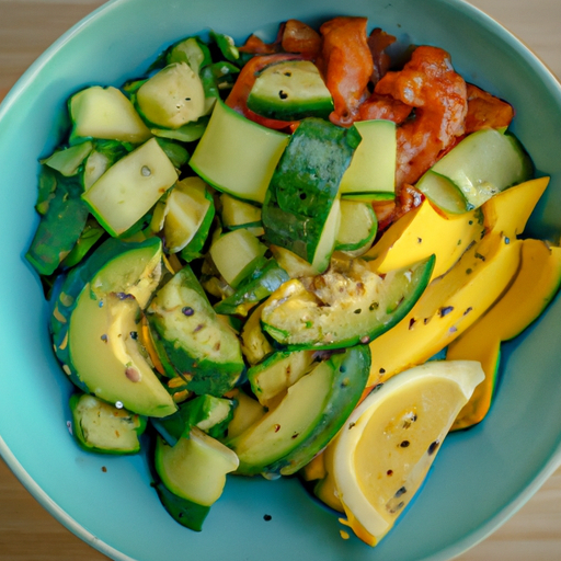 Avokadosallad med räkor