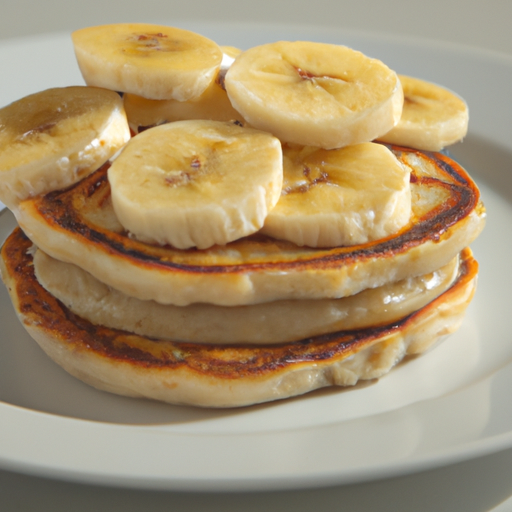 Havre- och bananpannkakor