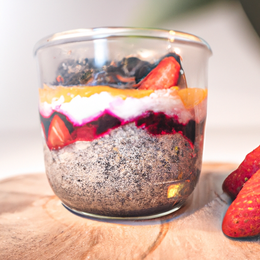 Fruktig chiapudding